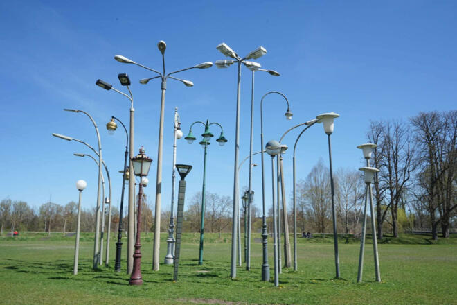 kunst lampen mangfallpark rosenheim