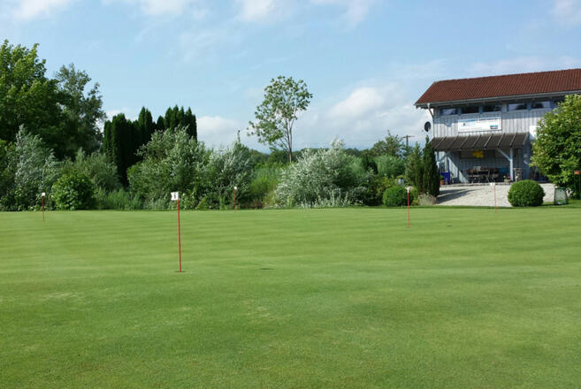 Golfplatz-Clubhaus
