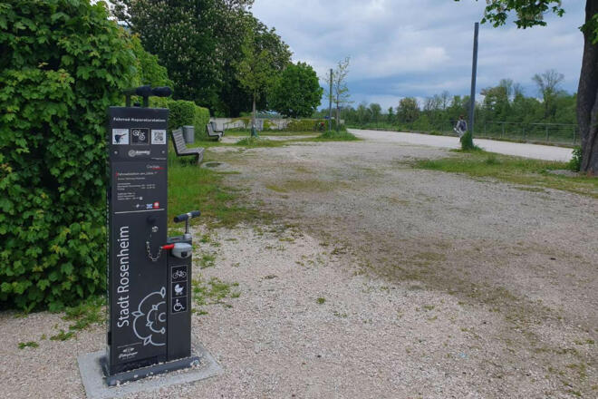 rad service station innspitz chiemsee alpenland tourismus