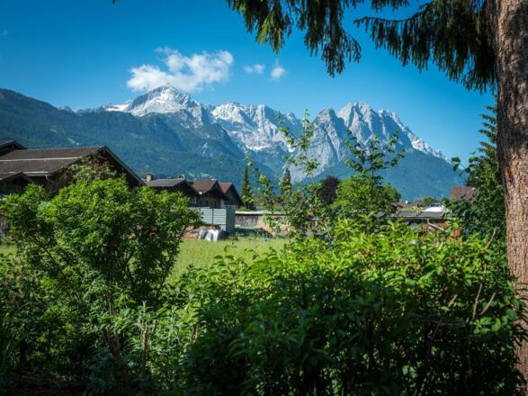 Bergpanorama vom Haus