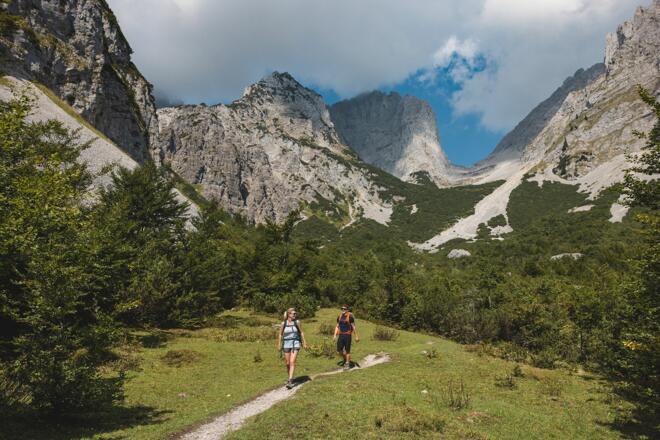 Ellmau_Gamswegl_Weg Nr. 812a_Wilder Kaiser