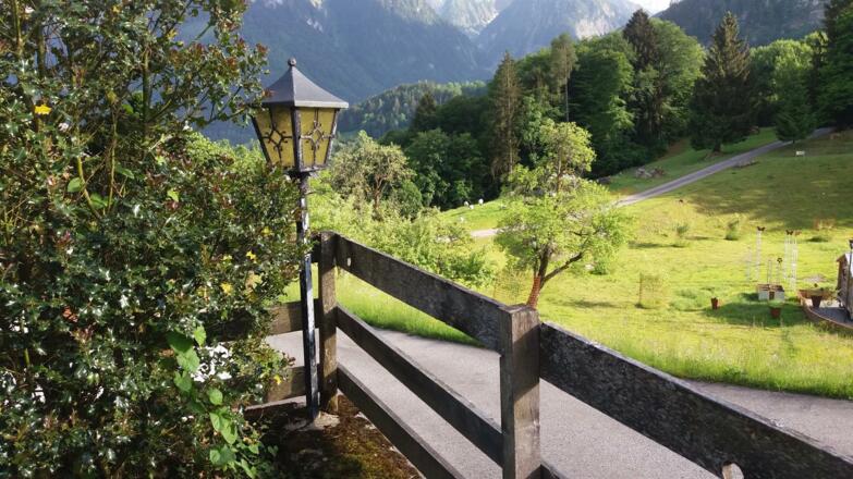 Blick von der Terrasse aus