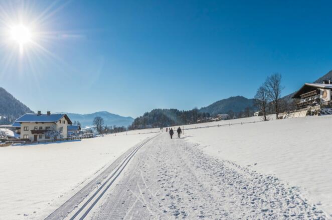 Söll_Sunnseitloipe_Winterwanderweg_Wilder Kaiser