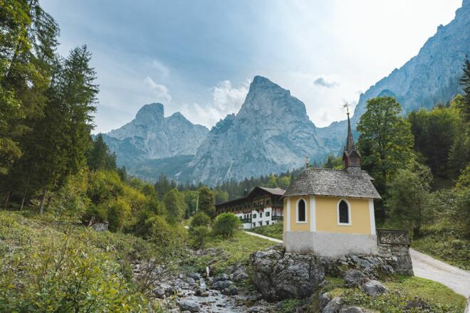 Kufstein_Hörfarterkapelle_Anton-Karg-Haus_Wilder Kaiser