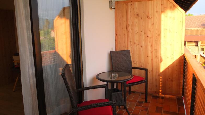 Balkon Abendstimmung