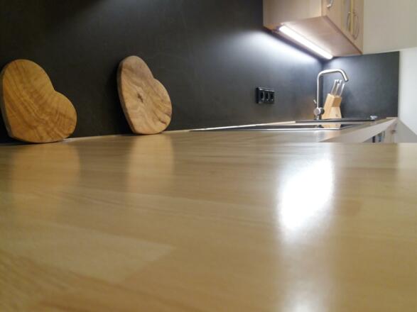 Küche voll ausgestattet