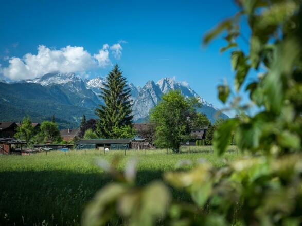 Bergblick vom Haus