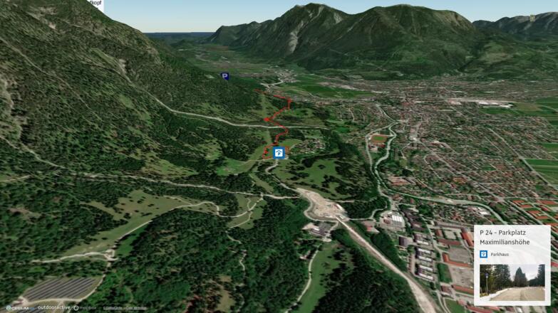 Trailrunning-Strecke in Garmisch-Partenkirchen: Garmisch-Partenkirchen - Pflegersee