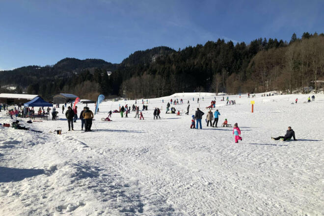 Schlittenhang Sachrang