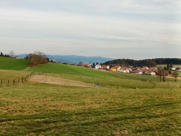Blick vom Kargerhof nach Zinzenzell