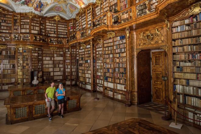 DonauradwegStiftsbibliothekStFlorian02©WGDDonauObe