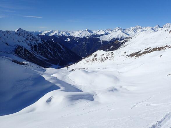 Rückschau in das Verselltal