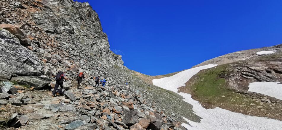 Wanderweg zur Stüdelhütte