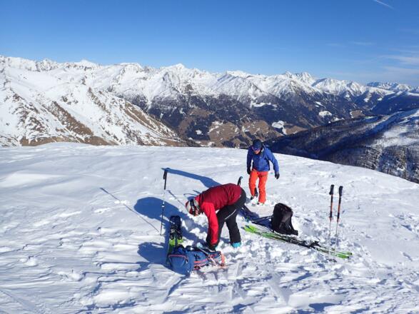 Pürglesgungge, Blickrichtung Villgratener Tal