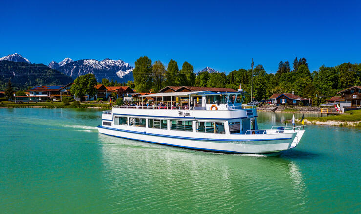 Forggensee Schiffahrt startet heute in die Saison