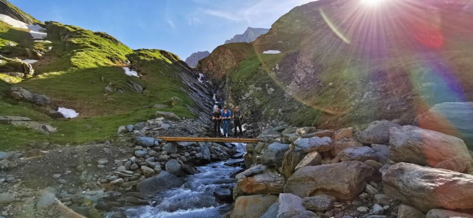 Wanderweg zur Stüdelhütte