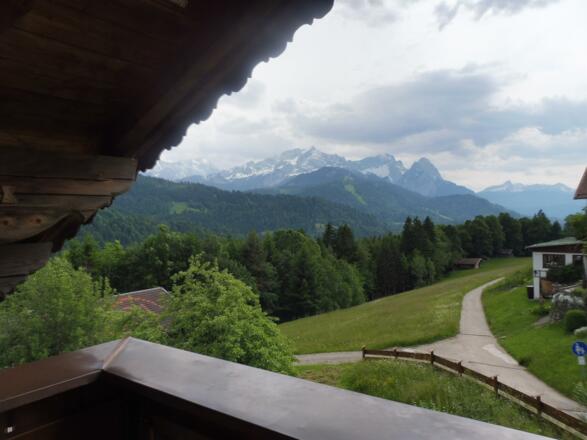 Ausblick Zimmer Nr. 2