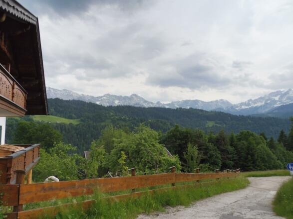 Fußweg Richtung Partenkirchen