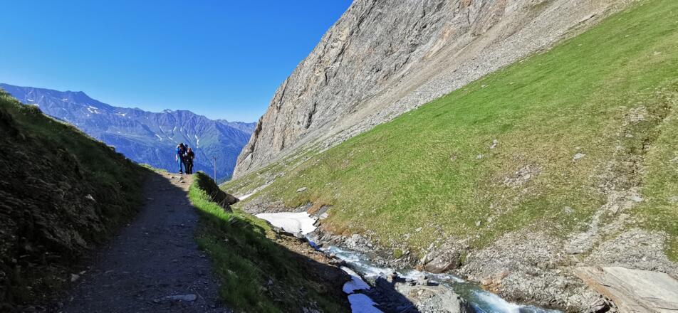Wanderweg zur Stüdelhütte