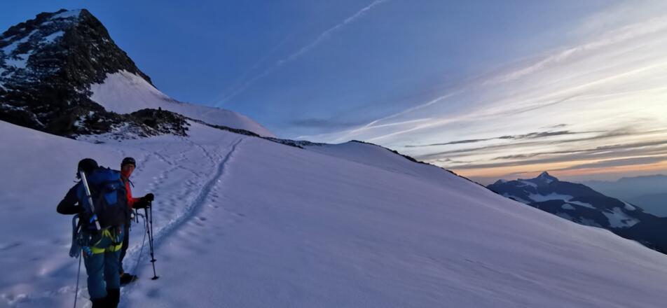 Anstieg zum Eisleiterl