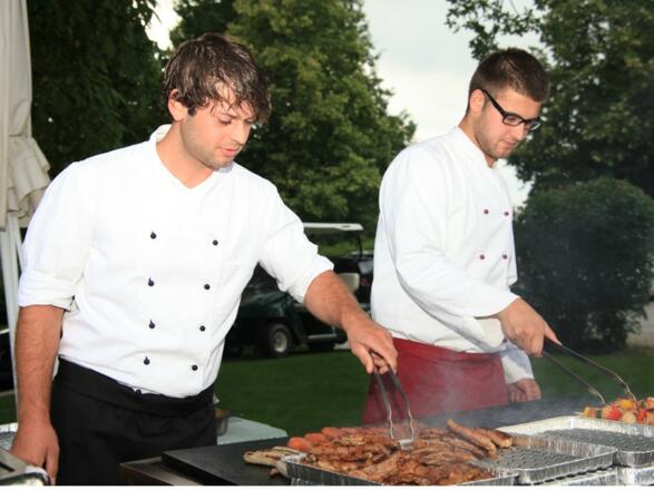 Gegrilltes vom Holzofengrill