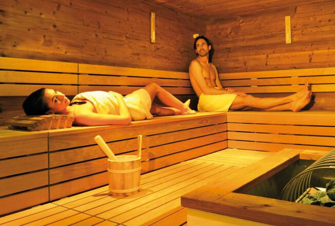 Sauna am Campingplatz in Kramsach