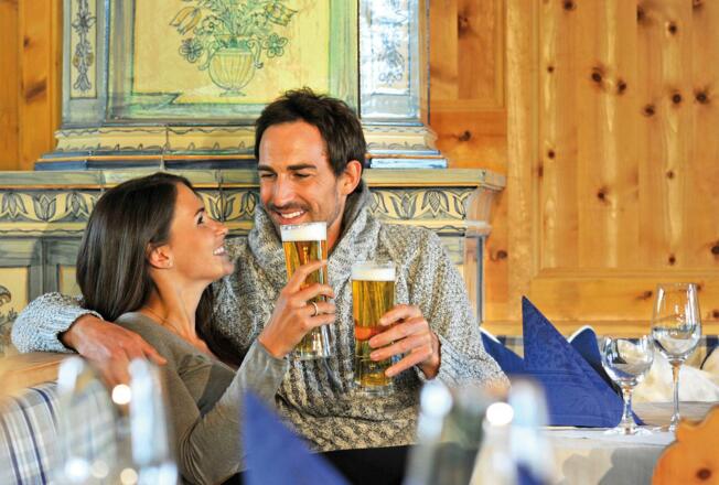 Restaurant beim Campingplatz am Reintalersee