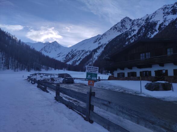 Parkplatz Schwärmer Alm / Forellenhof
