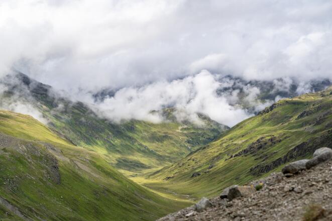 Blick zurück in das Ochsental.
