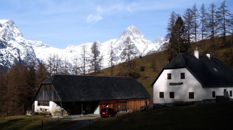 Schafferreith 1060m mit Spitzmauer