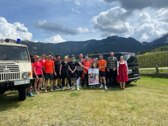 Start Wings for Life World Run am Kempinski Hotel Berchtesgaden 2023