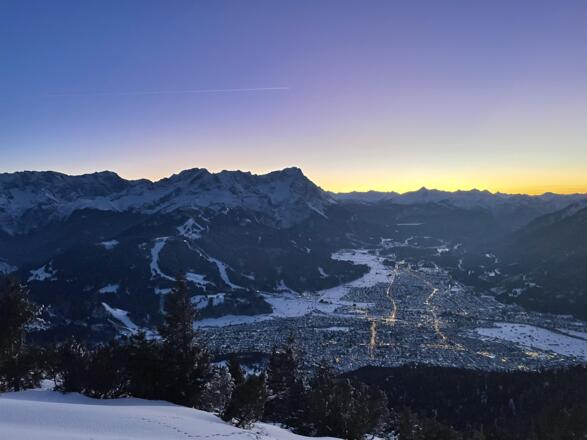 Sonnenuntergang Winter