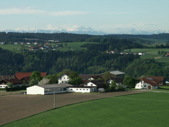 Alpensicht bei Föhn, Dachstein