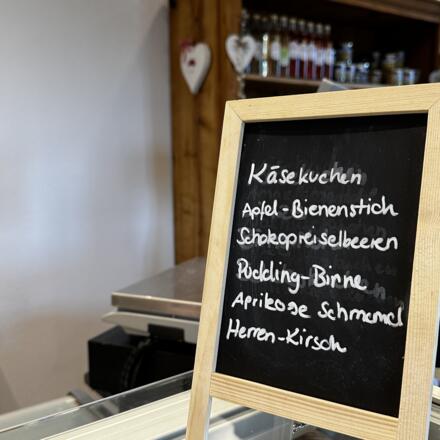 Kuchenangebot beim Sepp´n Bauer