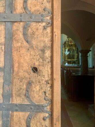 Portal der Wallfahrtskirche Maria Scharten