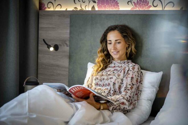 Entspannung und Wohlgefühl in den modernen Zimmern des Boutique Hotel Erb