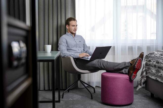 Das Boutique Hotel Erb eignet sich perfekt für Geschäftsreisende