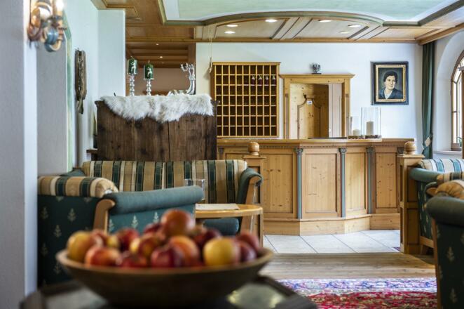 Lobby, Rezeption