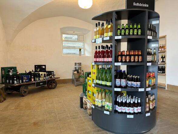 Supermarkt in den Bräuhaus Passagen in Steingaden