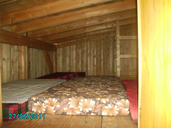 In einer lauen Sommernacht koennen die jungen Gaeste hier auch uebernachten.