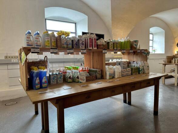 Supermarkt in den Bräuhaus Passagen in Steingaden