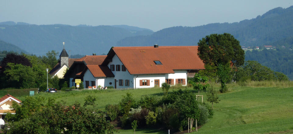 Haus im Sommer