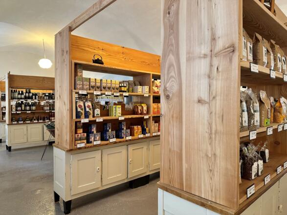 Supermarkt in den Bräuhaus Passagen in Steingaden