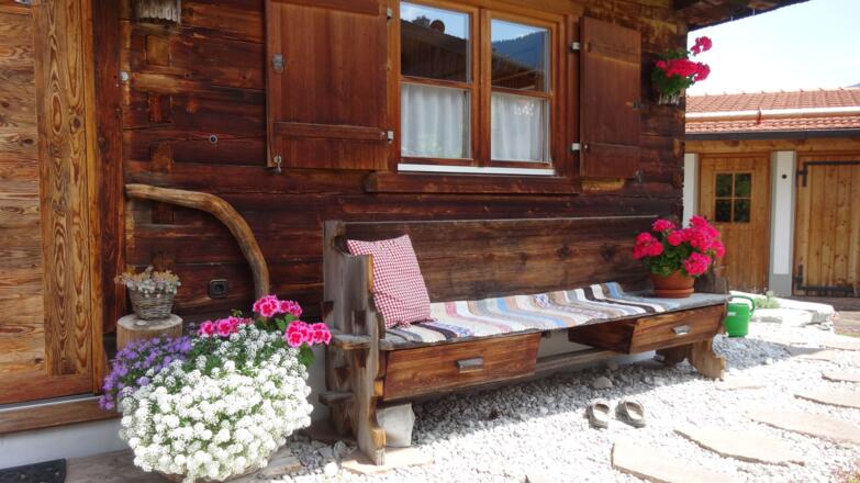 gemütliche Hausbank