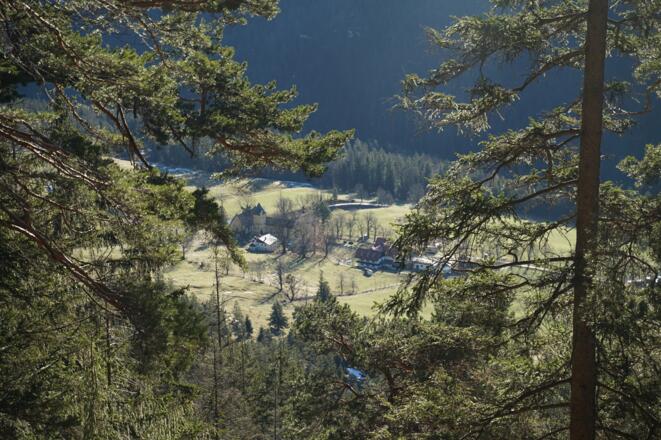 Das 1902 erbaute Schloss Wengwies ist gut versteckt.