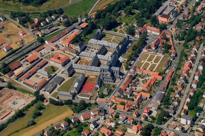 Luftbild von Ebrach