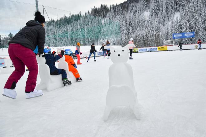 Eislaufplatz Alpbach Kinder