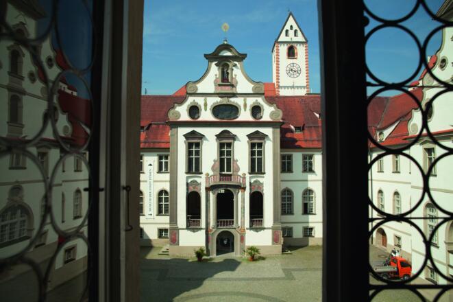 Kloster St. Mang, Innenhof