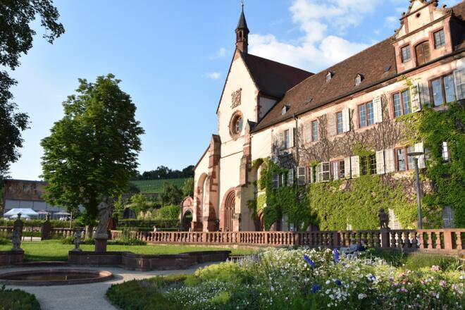 Abteigarten des Klosters
