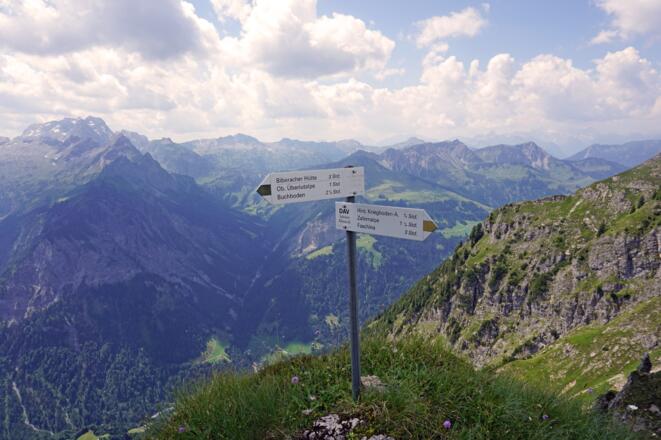 Unterwegs am Hochschere Weg